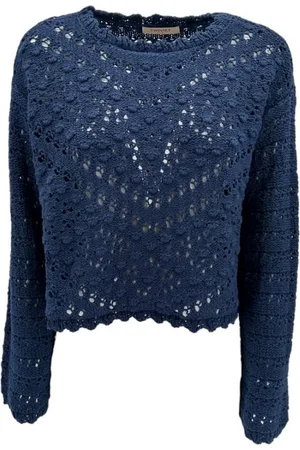 Twin-Set Mujer, Jerseys, Azul, Talla: S