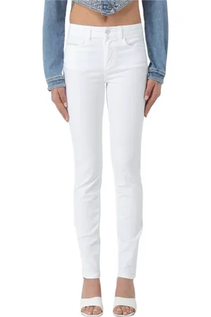 Liu Jo Mujer, Vaqueros, Blanco, Talla: W32