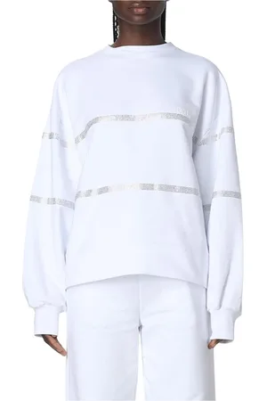 GCDS Mujer, Sudaderas, Blanco, Talla: M
