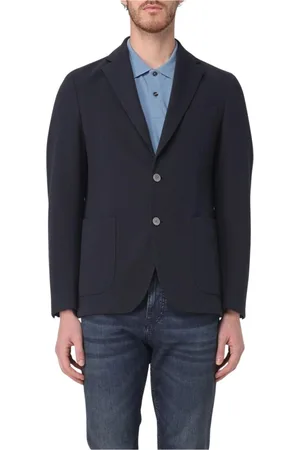 HUGO BOSS Hombre, Chaquetas, Azul, Talla: 2XL