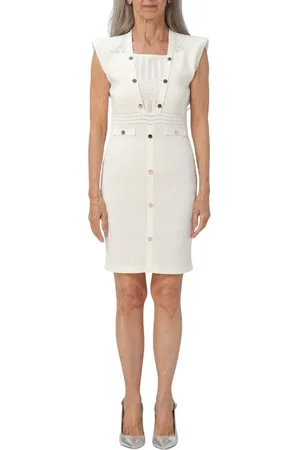 Liu Jo Mujer, Vestidos, Blanco, Talla: M