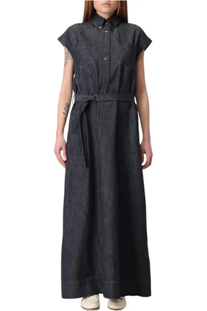 Brunello Cucinelli Mujer, Vestidos, Azul, Talla: S