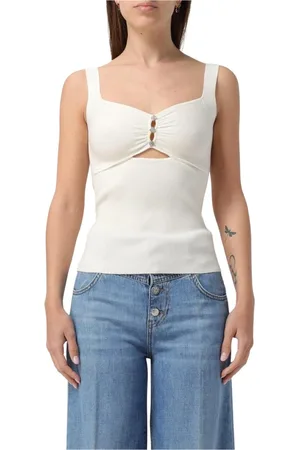Liu Jo Mujer, Camisetas, Blanco, Talla: L