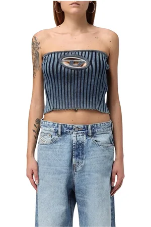 Diesel Mujer, Camisetas, Azul, Talla: L