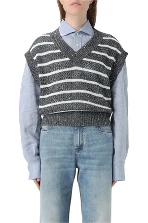 Brunello Cucinelli Mujer, Jerseys, Azul, Talla: M