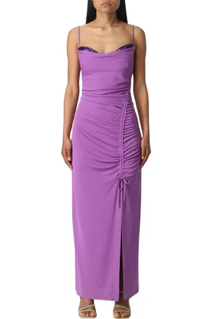 HANITA Mujer, Vestidos, Púrpura, Talla: M