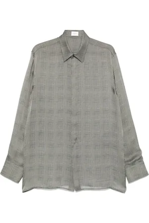Saint Laurent Hombre, Camisas, Gris, Talla: M