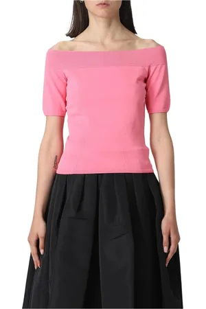 Alexander McQueen Mujer, Jerseys, Rosa, Talla: L