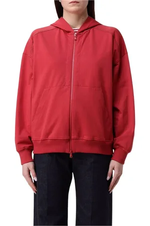 Brunello Cucinelli Mujer, Sudaderas, Rojo, Talla: XS