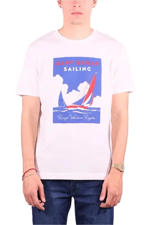 GANT Hombre, Camisetas, Blanco, Talla: 2XL