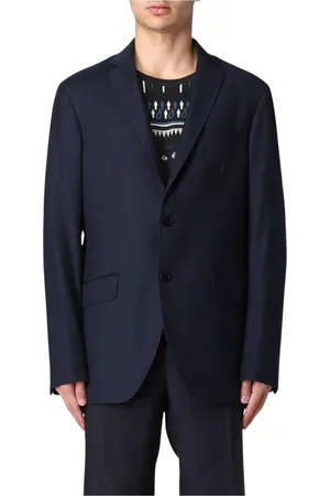 Etro Hombre, Trajes, Azul, Talla: L