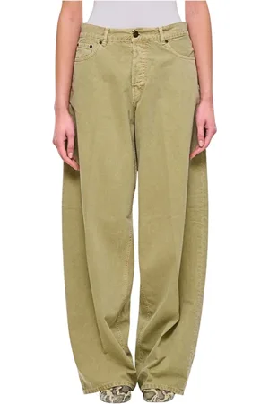 haikure Mujer, Vaqueros, Verde, Talla: W28