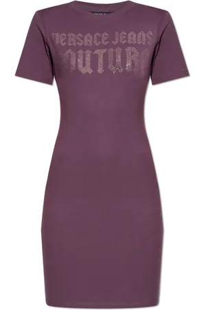 VERSACE Mujer, Vestidos, Púrpura, Talla: XS
