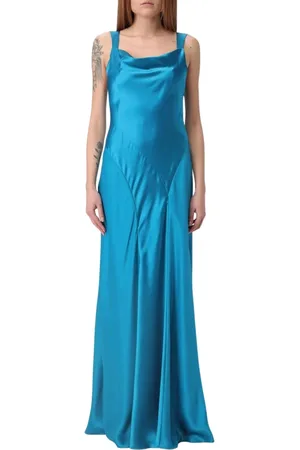 Alberta Ferretti Mujer, Vestidos, Azul, Talla: S