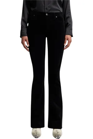 7 for all Mankind Mujer, Vaqueros, Negro, Talla: W29