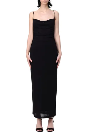 HANITA Mujer, Vestidos, Negro, Talla: S