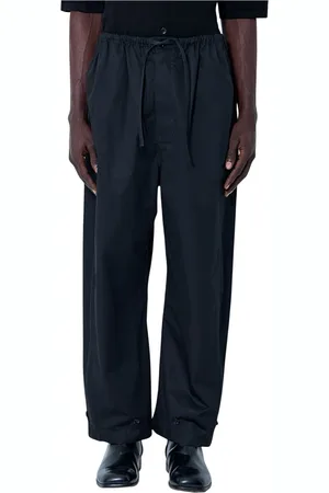 LEMAIRE Hombre, Pantalones, Negro, Talla: L