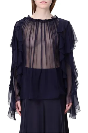 Alberta Ferretti Mujer, Blusas y Camisas, Azul, Talla: M