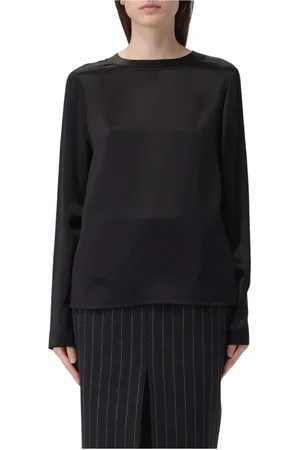 Saint Laurent Mujer, Camisetas, Negro, Talla: L