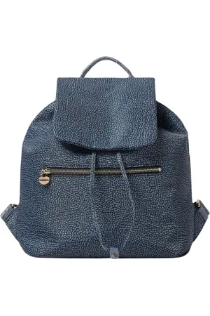 Borbonese Mujer, Bolsos, Azul, Talla: ONE Size