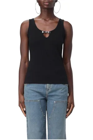BLUMARINE Mujer, Camisetas, Negro, Talla: M