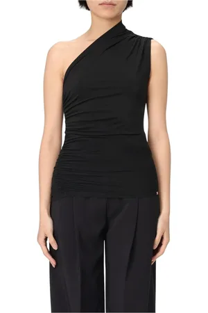 Elisabetta Franchi Mujer, Camisetas, Negro, Talla: M