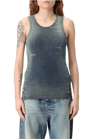 Diesel Mujer, Camisetas, Azul, Talla: M