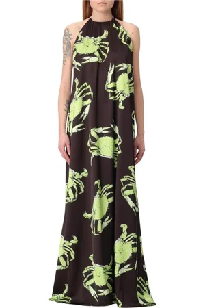 Msgm Mujer, Vestidos, Marrón, Talla: 2XS