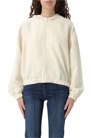 Twin-Set Mujer, Sudaderas, Blanco, Talla: M