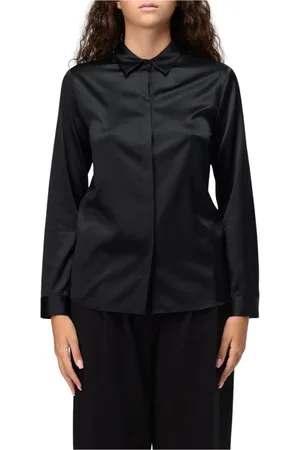 Emporio Armani Mujer, Blusas y Camisas, Negro, Talla: 2XS