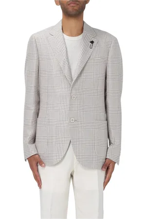 LARDINI Hombre, Chaquetas, Marrón, Talla: L