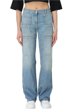 Palm Angels Mujer, Vaqueros, Azul, Talla: W27
