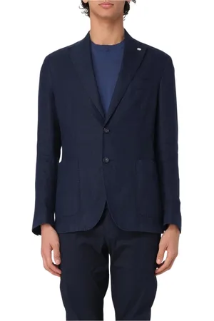 Manuel Ritz Hombre, Chaquetas, Azul, Talla: 2XL