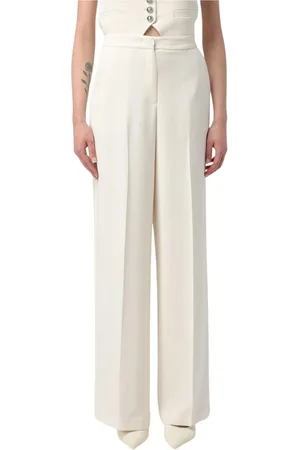 Pinko Mujer, Pantalones, Blanco, Talla: M
