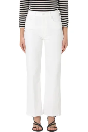 Mother Mujer, Vaqueros, Blanco, Talla: W30
