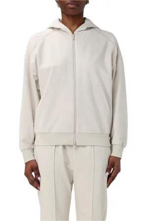 Brunello Cucinelli Mujer, Sudaderas, Blanco, Talla: S