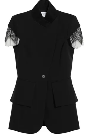 Alexander McQueen Mujer, Chaquetas, Negro, Talla: S