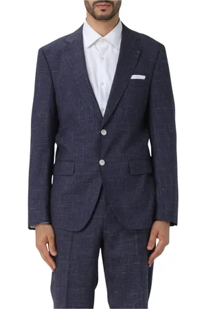 HUGO BOSS Hombre, Chaquetas, Azul, Talla: 2XL