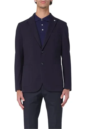 Manuel Ritz Hombre, Chaquetas, Azul, Talla: XL