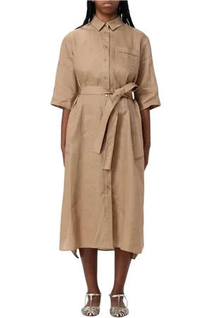 Max Mara Mujer, Vestidos, Marrón, Talla: L