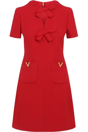 VALENTINO Mujer, Vestidos, Rojo, Talla: S