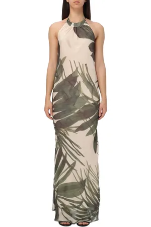 HANITA Mujer, Vestidos, Verde, Talla: M