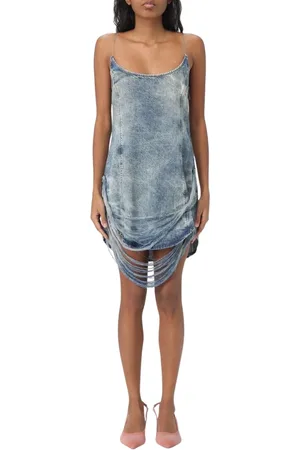 Diesel Mujer, Vestidos, Azul, Talla: XS