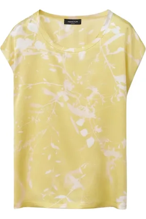Fabiana Filippi Mujer, Camisetas, Amarillo, Talla: L