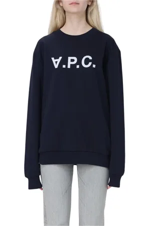 A.P.C. Mujer, Sudaderas, Azul, Talla: L