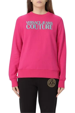 VERSACE Mujer, Sudaderas, Rosa, Talla: L