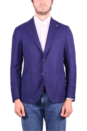 TAGLIATORE Hombre, Chaquetas, Azul, Talla: L
