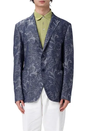 Etro Hombre, Chaquetas, Azul, Talla: XL