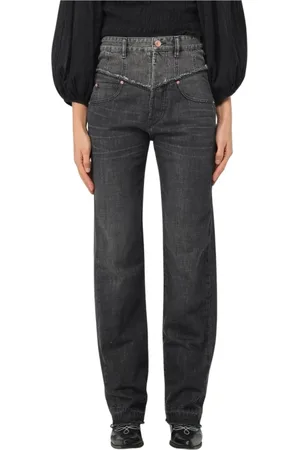 Isabel Marant Mujer, Vaqueros, Negro, Talla: M