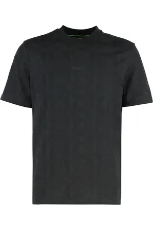 HUGO BOSS Hombre, Camisetas, Negro, Talla: S